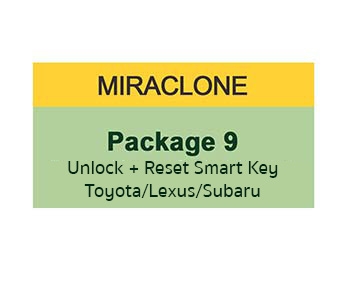 MiraClone - Package 9 Toyota/Lexus/Subaru Smart key Reset