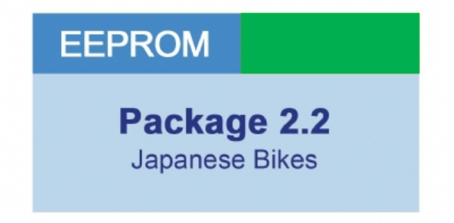 MiraClone - Eeprom Package 2-2 Japanese Motorcycles - 10 modules