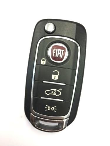 Fiat 500X, Tipo 4 Button Flip remote 2016- OEM