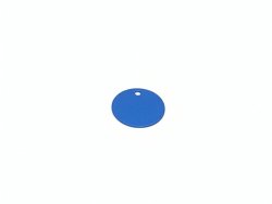Circular Tags - Blue - 20mm (10 piece)