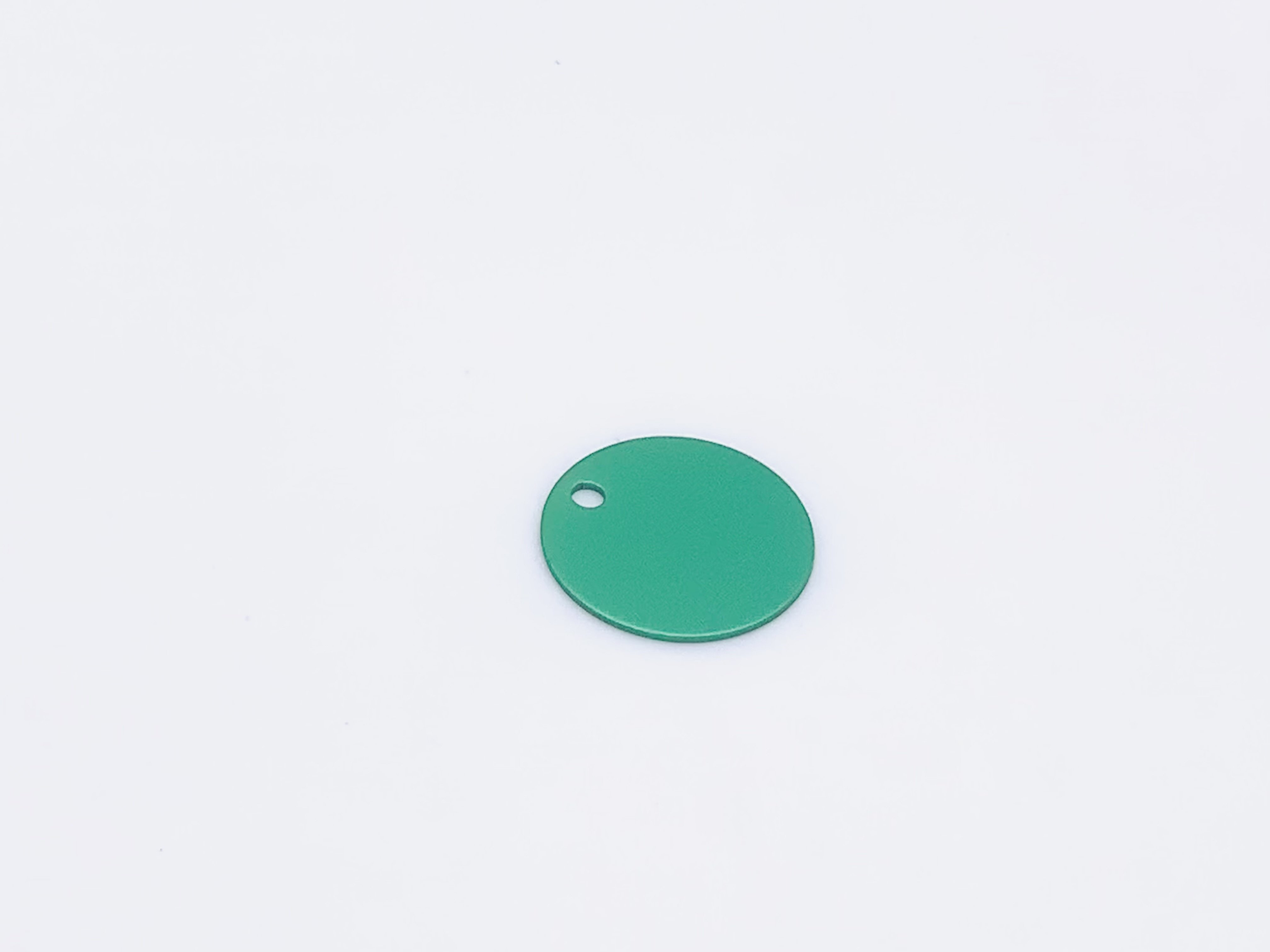 Circular Tags - Green - 30mm (10 piece)