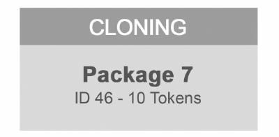 MiraClone - Cloning Package 7 ID46 - Tokens 25